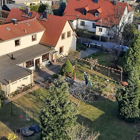 Ferienwohnung Am Elberadweg Dresda Exterior foto