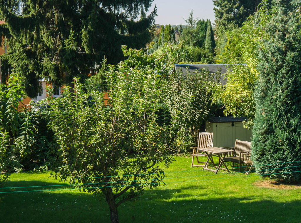 Ferienwohnung Am Elberadweg Dresda Exterior foto