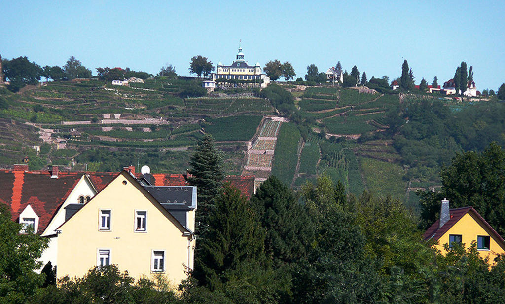 Ferienwohnung Am Elberadweg Dresda Exterior foto