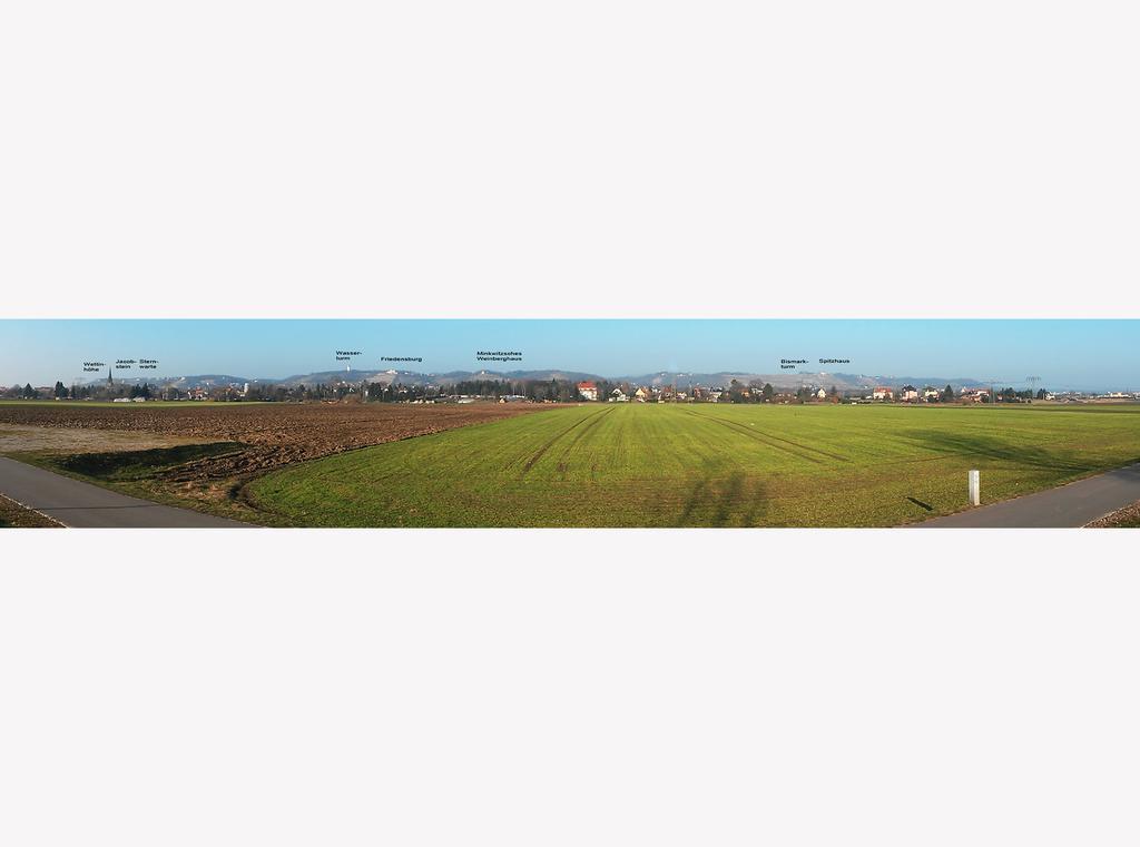 Ferienwohnung Am Elberadweg Dresda Exterior foto