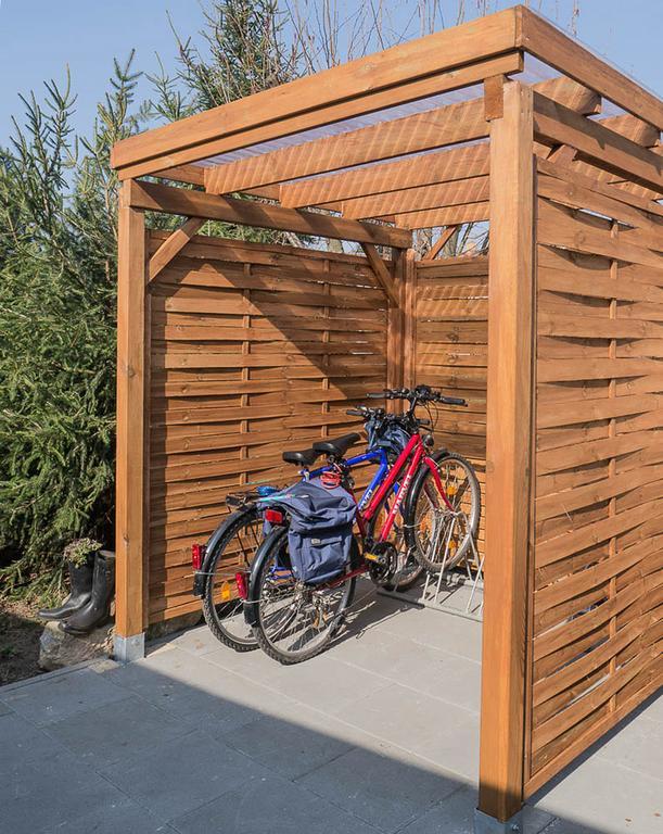 Ferienwohnung Am Elberadweg Dresda Exterior foto